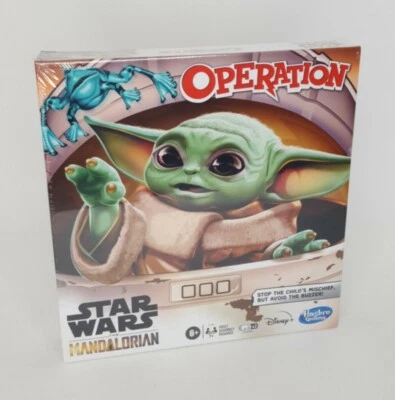 Star Wars Operation Board Game Mandalorian The Child Baby Yoda Disney Hasbro LTD - Image 1 of 4