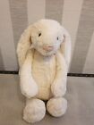 Jellycat Bashful White Bunny Rabbit Medium Soft Plush Toy Stuffed Animal 16''
