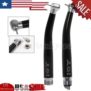 NSK Style Dental High Speed Handpiece Turbine 4/2 Holes Standard Head Black OYM - Picture 1 of 16