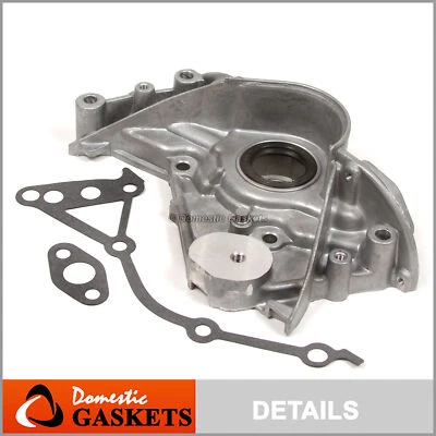 Fit 88-00 Chrysler Lebaron Dodge Caravan Plymouth Voyager 3.0L Oil Pump 6G72 - Image 1 of 4