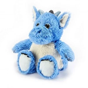 Cozy Plush Microwavable Sot Toy Blue Dragon Soft Toy - Picture 1 of 3