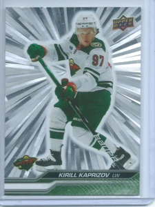 Kirill Kaprizov Silver Outburst SP 2023-24 Upper Deck Series 1 - Picture 1 of 2