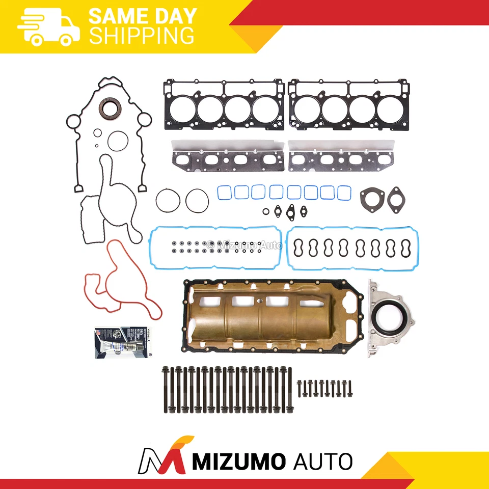 Juego completo de juntas pernos de cabeza para Chrysler Aspen Dodge Ram 1500 2500 3500 5,7 L Foto 1 de 4
