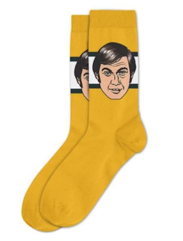 Johnny Bucyk Boston Bruins Sockey Hall Of Fame Original Socks One Size Hockey Cover