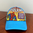 New Era Blue Niesamowita czapka z siatką Spiderman z tyłu Baseball Cap Młodzież Jeden rozmiar Pasuje do wszystkich