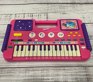 Vintage 1995 Mattel Barbie Deluxe Music Center Keyboard Piano BE-630 WORKS - Picture 1 of 10