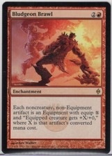 MTG - 1x Bludgeon Brawl - New Phyrexia - Near Mint