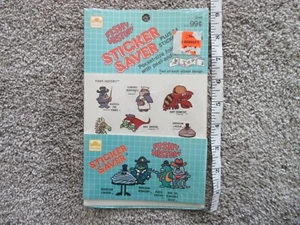 1984 Golden Sticker Saver plus Stickers "Fishy History" by Newman, NEW OLD STOCK - Picture 1 of 9