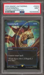 2024 Magic The Gathering MTG Marvel Promo Counterspell Dr. Strange Foil PSA 9 - Picture 1 of 2
