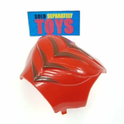 De colección MOTU Clawful ARMADURA FRONTAL PECHO torso original 1984 rojo accesorio arma parte Foto 1 de 4