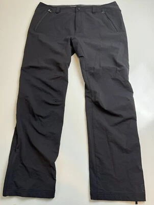 Pantalones de exterior REI 37249 para hombre talla grande 40x34 gris bolsillos con cremallera Foto 1 de 4