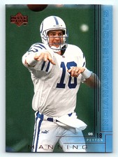 Peyton Manning 2000 Upper Deck Throwing NFL Star Card #88 Indianapolis Colts #18