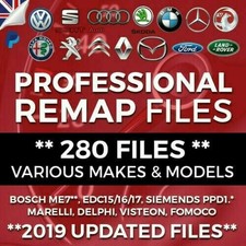 Remap Files - 280 Tuning Files - VW Audi Skoda Seat BMW *ORIGINAL SELLER* UPDATE