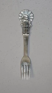Vtg H.C. Andersen Fairy Tale 830 Silver PF Child Spoon 6-1/4” Ole Lukoje Sandman - Picture 1 of 5
