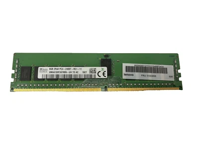 Hynix Lenovo 8GB DDR4 RDIMM 2400MHz ECC SERVER MEMORY HMA41GR7AFR8N-UH - Image 1 of 4