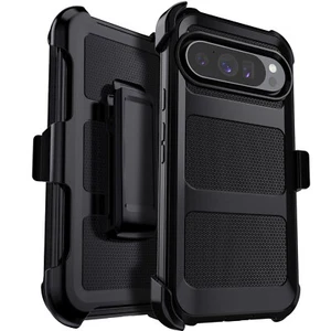 For Google Pixel 10/10 Pro/10 Pro XL Heavy Duty Hard Case Rugged Cover Belt Clip - Picture 1 of 35