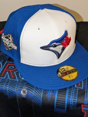 *ЧИТАЙТЕ* размер 7 5/8 Toronto Blue Jays 2025 World Series белая панель 59fifty крышка - Изображение 1 из 4