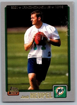 2001 Topps #331 Josh Heupel RC Miami Dolphins - Image 1 of 2