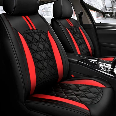 Leather Car Seat Covers For Honda Accord Leather Cushion 5-Seats Leather 5-Seats - Image 1 of 4