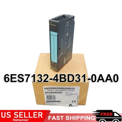 New Siemens 6ES7132-4BD31-0AA0 6ES71324BD310AA0 SIMATIC DP 5 ELECTRON MODULES - Image 1 of 4