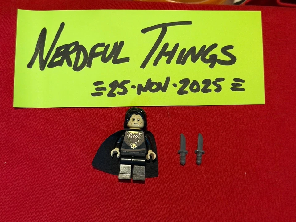 LEGO The Lord of the Rings Grima Wormtongue minifigure lotr lor072 orthanc 10237 - Image 1 of 4