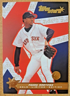 2001 Topps Stars Gold /499 Pedro Martinez #110 SP SUPER RARE! - Image 1 of 3