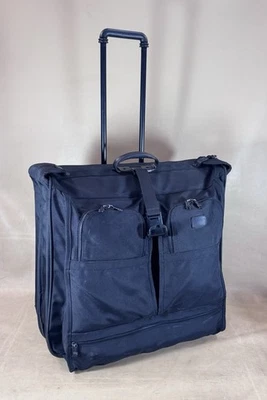 Preowned TUMI Black Ballistic Nylon Wheeled Rolling Garment Bag 2233D3 (#292) - Image 1 of 4