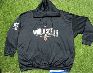 Vtg MLB San Francisco Giants Baseball Jersey 4x Majestic Therma 2014 7367 - Picture 1 of 8