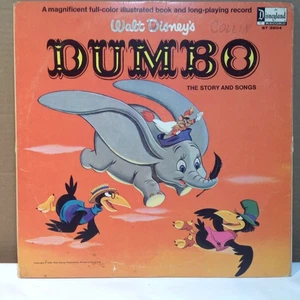 Disneyland - Walt Disney's Dumbo - 12" Vinyl LP Record (1965) ST3904 - Picture 1 of 6