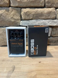 Boss Foot Pedal Metal Zone MT-2 In Original Box - Picture 1 of 8