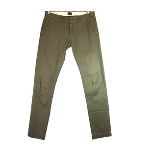 Pantalones chinos elásticos verde oliva J.Crew para hombre pierna recta talla 32 - Imagen 1 de 8