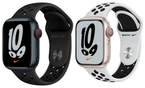 Apple Watch Series 7 45mm (GPS + Cellular) Nike Edition Aluminiowa obudowa - bardzo - Zdjęcie 1 z 11