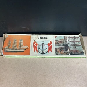 Vintage Billing Boats Denmark Seeadler Holz Modellboot Bausatz - Bild 1 von 9
