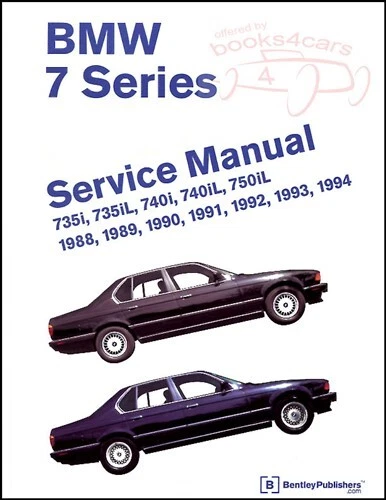 BMW 740iL 750iL 735iL MANUAL DE TIENDA E32 SERVICIO REPARACIÓN BENTLEY HAYNES CHILTON Foto 1 de 1