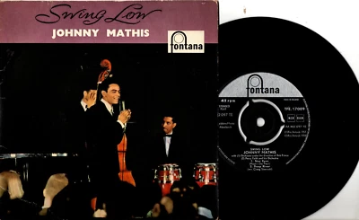 Johnny Mathis:EP-Swing low-4 Tracks:UK Fontana:1957 - Image 1 of 2