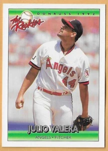 JULIO VALERA ANGELS #119 - DONRUSS THE ROOKIES NM-MT 1992 - Picture 1 of 2