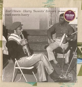Earl Hines Harry Sweets Edison SEALED LP Earl Meets Harry Pure Pleasure M/M - Picture 1 of 2