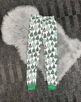 The Children's Place Size 10 Christmas Tree Snug Fit Cotton Pajama Bottoms NWOT - Image 1 of 3
