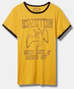 NEW Torrid 4 4X Led Zeppelin T Shirt Tee Top Plus Sz 26 Rock Band Concert NWT - Picture 1 of 7