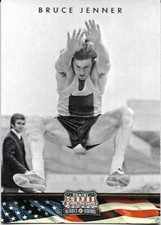 BRUCE JENNER  - 2012 Panini Americana Heroes & Legends #66 - Track & Field USA