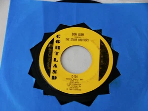 DOO WOP~ STARR BROTHERS~ DON JUAN~ VG+~ DOWN ON MY KNEES~ CORTLAND~ - Imagen 1 de 2
