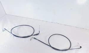 2007-2013 Suzuki Burgman 400 AN400 Front Handlebar Throttle Open/Close Cables - Picture 1 of 12