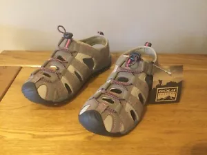 GOLA Damen-Wandersandalen ""Shingle 3"", taupe/hot pink, Größe 4 - BRANDNEU - Bild 1 von 7