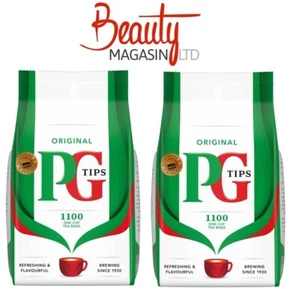 (Pack Of 2 ) PG Tips 1100 Original Bags Catering One Cup Tea Bags 2.2kg - Picture 1 of 1