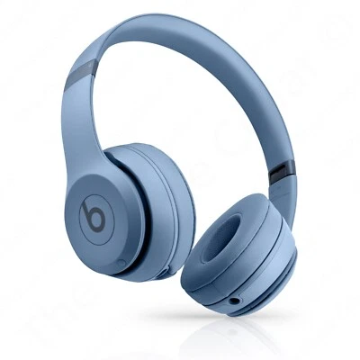 Beats - Solo 4 True Wireless On-Ear Headphones - Slate Blue MUW43LL/A - Image 1 of 4