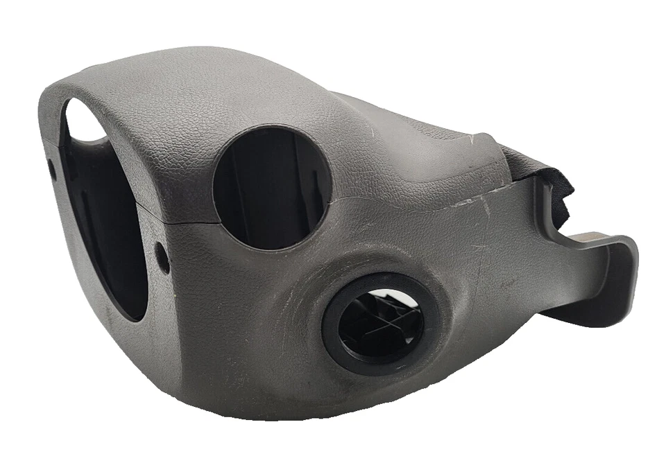 Cubierta de columna de dirección gris claro Hyundai Accent 2012-17 moldura de plástico con cortina Foto 1 de 4