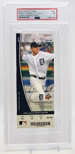 2010 Detroit Tigers Johnny Damon Hit # 2,500 Ticket Stub Milestone PSA Red Sox - Picture 1 of 11