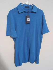 G Fore Men's Polo Golf Shirt Size Large Blue NWT $115 MSRP - Bild 1 von 7
