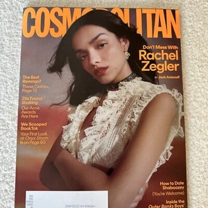 COSMOPOLITAN MAGAZINE WINTER 2024 RACHEL ZEGLER ONYX STORM OUTER BANKS BOYS ZITS - Picture 1 of 2