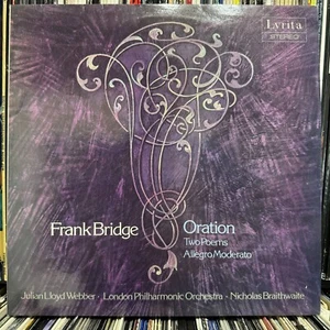 LONDON PHILHARMONIC ORCHESTRA - FRANK BRIDGE: ORATION (VINYL LP) 1979!! LYRITA - Imagen 1 de 4